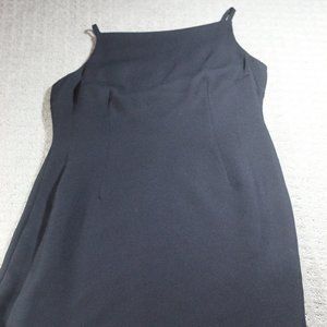 Laundry by Shelli Segal Sie 10 Black Dress with Lace Back